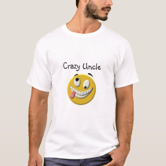 Funny Crazy Uncle Face T-Shirt