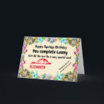 Funny Create Your own Humour Easy to Edit Birthday Card<br><div class="desc">Have some fun and create your own hilarious birthday card,  or add a sweet,  cute message. That's the great thing with this easy to edit card,  you can create whatever you want!</div>