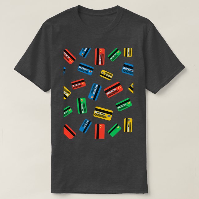 funny credit card t 2 T-Shirt (Design Front)