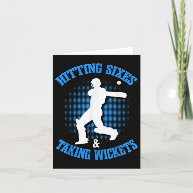 Funny Cricket  Card (Front)