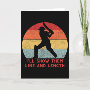 Funny Cricket Gifts Apparel England Inda Pakistan  Card