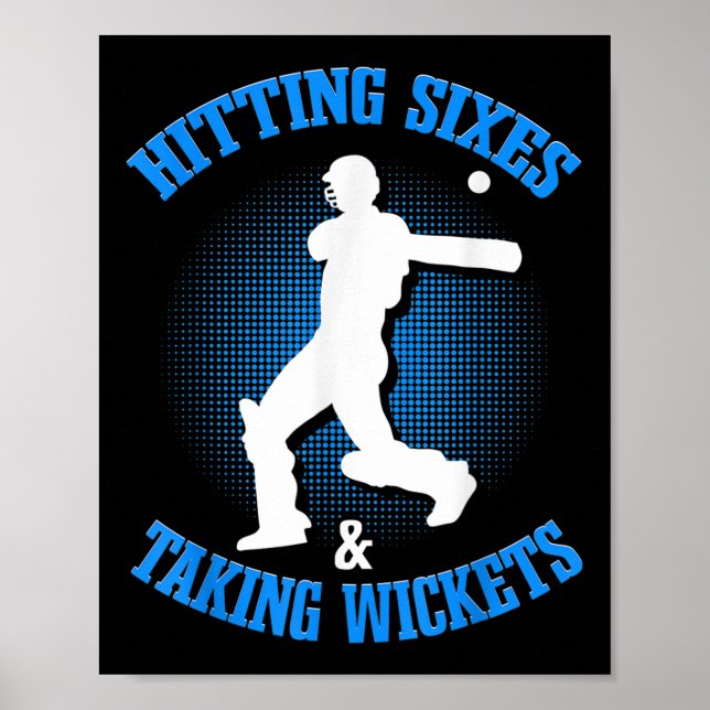 Funny Cricket  Poster (Front)