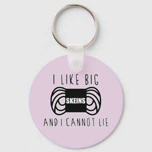 funny crochet knit humour knitting yarn bulky key ring