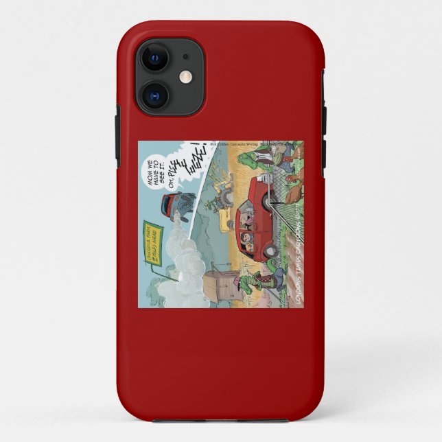 Funny Crocodile Farm iPhone 5/5S Case (Back)