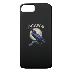 Funny Crow F-Caw-F Crow Lover Creative Casual Case-Mate iPhone Case
