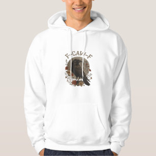 Funny Crow F-Caw-F Humour Gothic Essential Trendy Hoodie