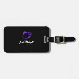 Funny Crow Logo F-Caw-F – Caws For Attention! Clas Luggage Tag