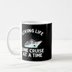 Funny Cruise Art Men Women Family Cruise Vacation Coffee Mug