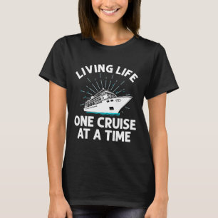Funny Cruise Art Men Women Family Cruise Vacation  T-Shirt