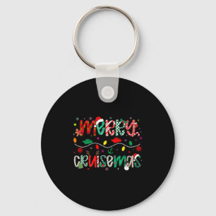 Funny Cruise Lover Merry Cruisemas Christmas Famil Key Ring