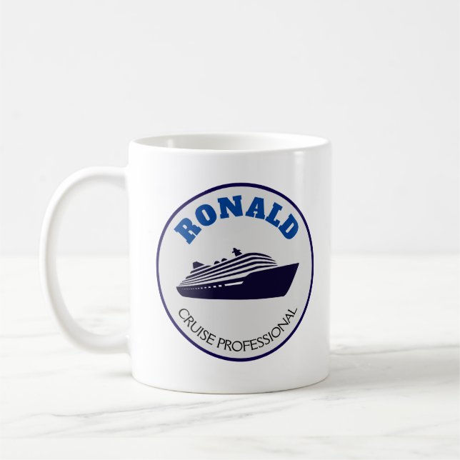 Funny Cruise Professional   Coffee Mug (Left)