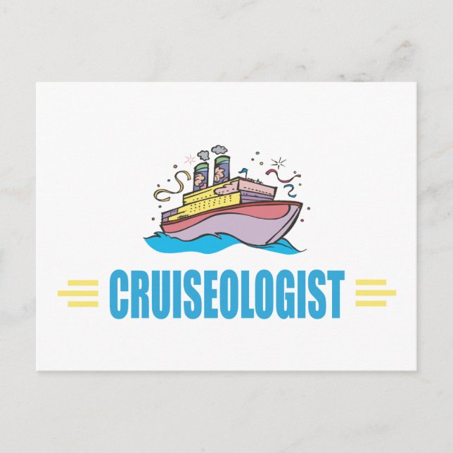 Funny Cruise Ship Postcard (Front)
