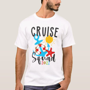 Funny Cruise Squad 2022 Sailing Cruising Tropical T-Shirt