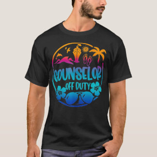 Funny Cruise Summer Last Day Of School Counsellor  T-Shirt