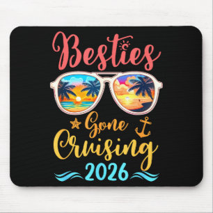 Funny Cruising Friends Squad 2026 Ies Gone Cruisin Mouse Pad