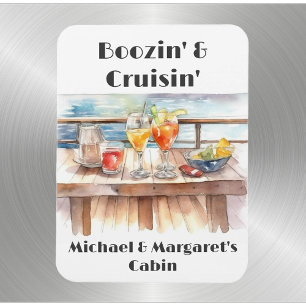 Funny Cruse Door Marker Drinking Humour Magnet