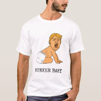 Funny Crying Donald Trump Bunker Baby