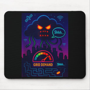 Funny Crypto Energy Environmental Satire Gift Tank Mouse Pad