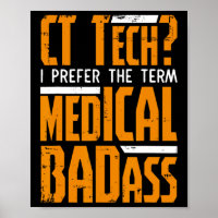 Funny Ct Tech Radiology Ct Cat Scan - Medical Bad