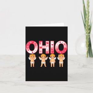 Funny Cud Ohio Midwestern Party O-h-i-o In Valenti Card