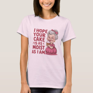 Funny Cupcake Baking Grandma Quotes Cupcake Lover T-Shirt