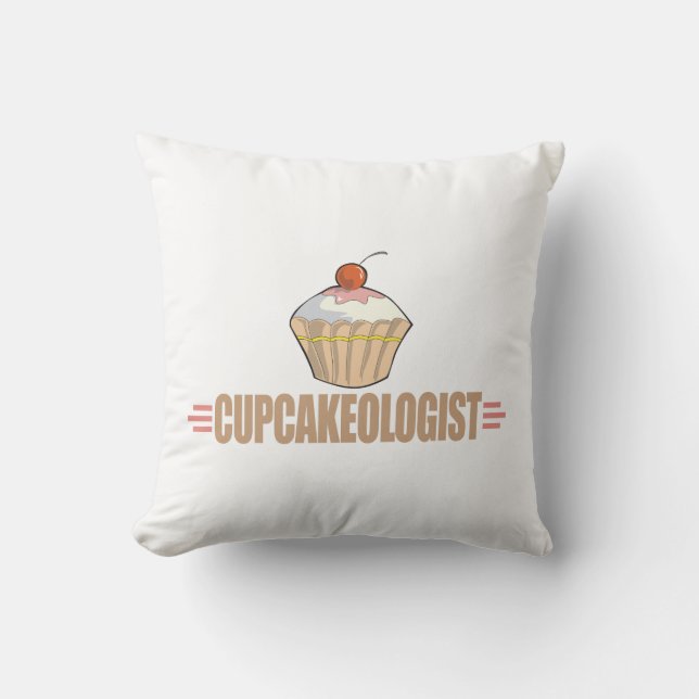 Funny Cupcake Cushion (Front)