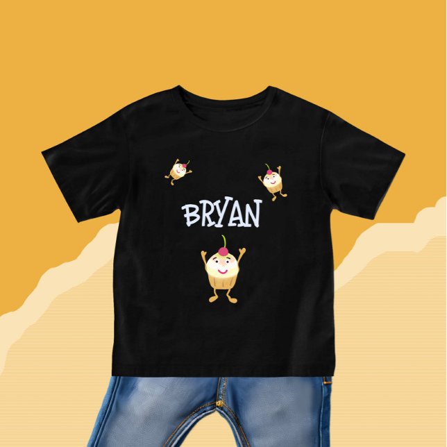 Funny cupcakes  baby T-Shirt (Creator Uploaded)