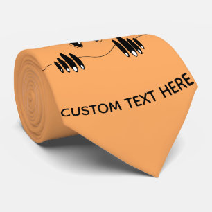 Funny Curiosity Eyes - Smile - Add Your Text/Colou Tie