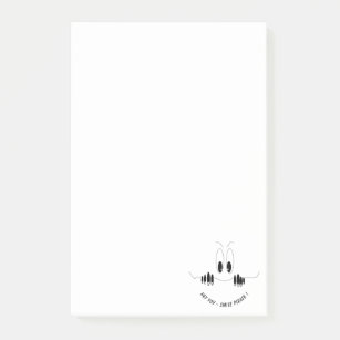 Funny Curiosity Eyes Smile Post-it Notes