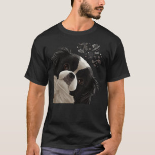 Funny Curious Dog Japanese Chin T-Shirt