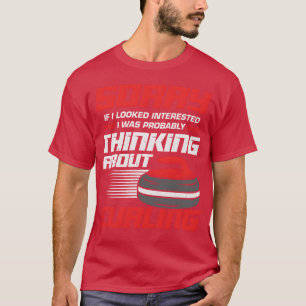 Funny Curling Player Sport Curler Gift vintage T-Shirt