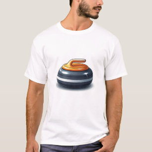 Funny Curling Stone Sport T-Shirt