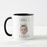 Funny Custom Baby Face Photo  Mug<br><div class="desc">Funny Custom Baby Face Photo Mug, Replace the face of this baby with your favourite photo (make sure to crop as much to the face as possible and use an app to remove the background) and personalise this funny Christmas Holiday mug with your kid, husband, or boyfriend on it! Also...</div>