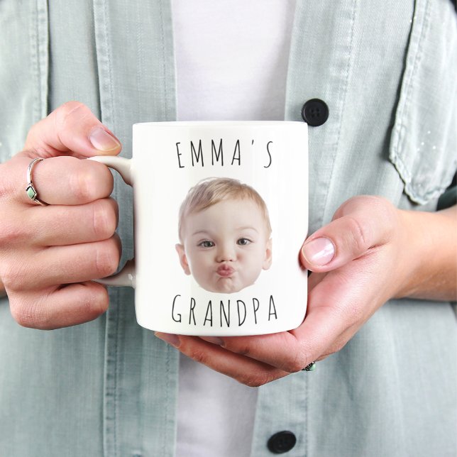 Funny Custom Baby Face Photo Mug (Creator Uploaded)