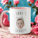 Funny Custom Baby Face Photo  Mug<br><div class="desc">Funny Custom Baby Face Photo Mug, Replace the face of this baby with your favourite photo (make sure to crop as much to the face as possible and use an app to remove the background) and personalise this funny Christmas Holiday mug with your kid, husband, or boyfriend on it! Also...</div>