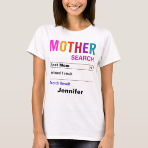 Funny Custom Best Mum Gift T-Shirt