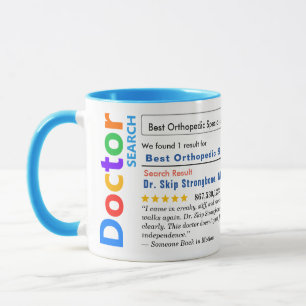 Funny Custom Best Orthopedic Specialist Mug