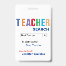 Funny Custom Best Teacher Gift