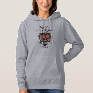 Funny Custom Birth Year Birthday Name Table Tennis Hoodie