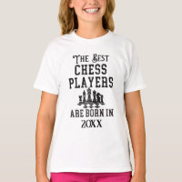 Funny Custom Chess Player Birth Year Birthday 