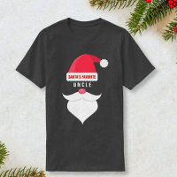 Funny Custom Christmas Santa's Favourite Uncle