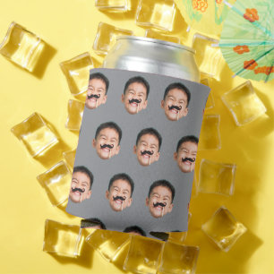 Funny CusTom Face Birthday Favours Bachelor Party Can Cooler