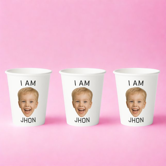 Funny Custom Face Cups Birthday Party Matching  (Creator Uploaded)