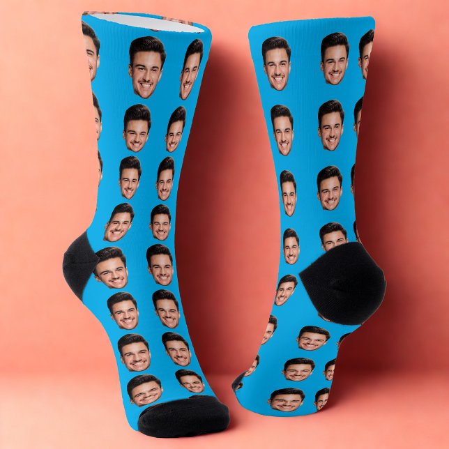 Funny Custom Face Socks with Your Photo (Creator Uploaded)