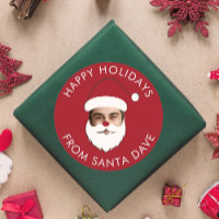 Funny Custom Face Swap Santa Claus Christmas Text