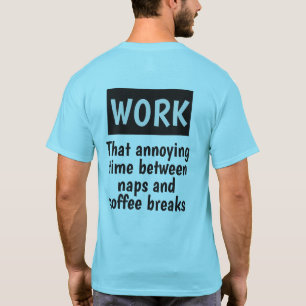 Funny custom name WORK shirts & jackets