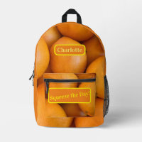 Funny Custom Oranges Squeeze & Seize The Day!