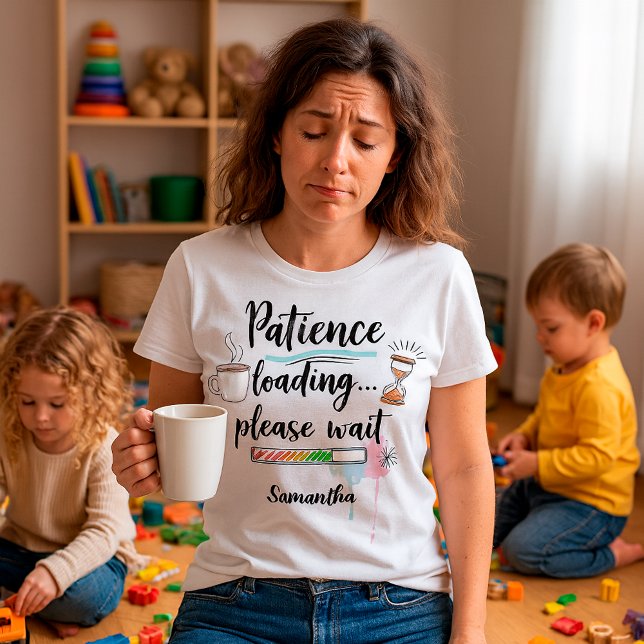 Funny Custom Parenting Mom/Dad Life Humor T-Shirt (Creator Uploaded)