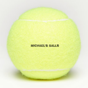 FUNNY CUSTOM TENNIS BALLS BALL