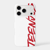 Funny Custom Text Baby Billy's Quote Teenjus Red